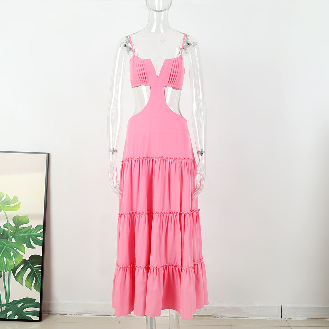 Vestido rosa coco de verano