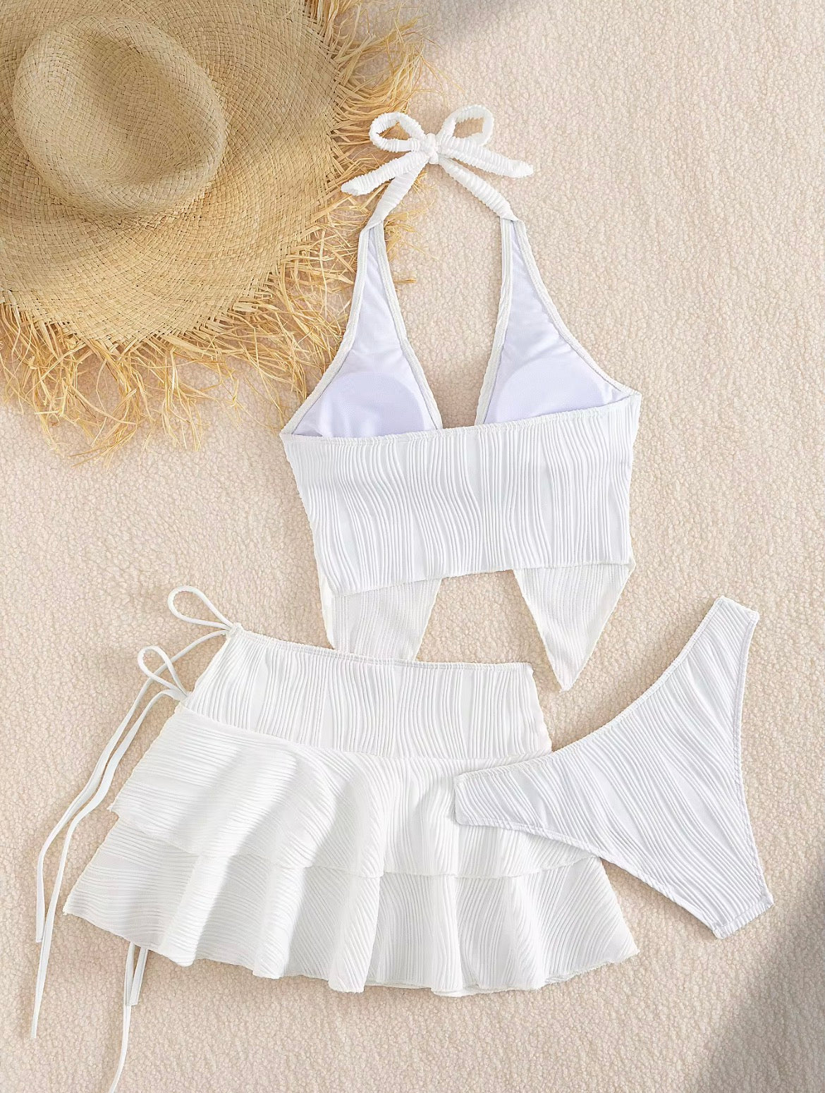 Bikini Coral blanco