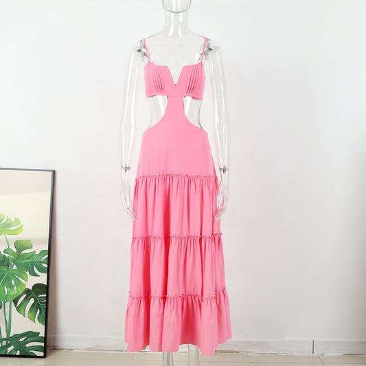 Vestido rosa coco de verano