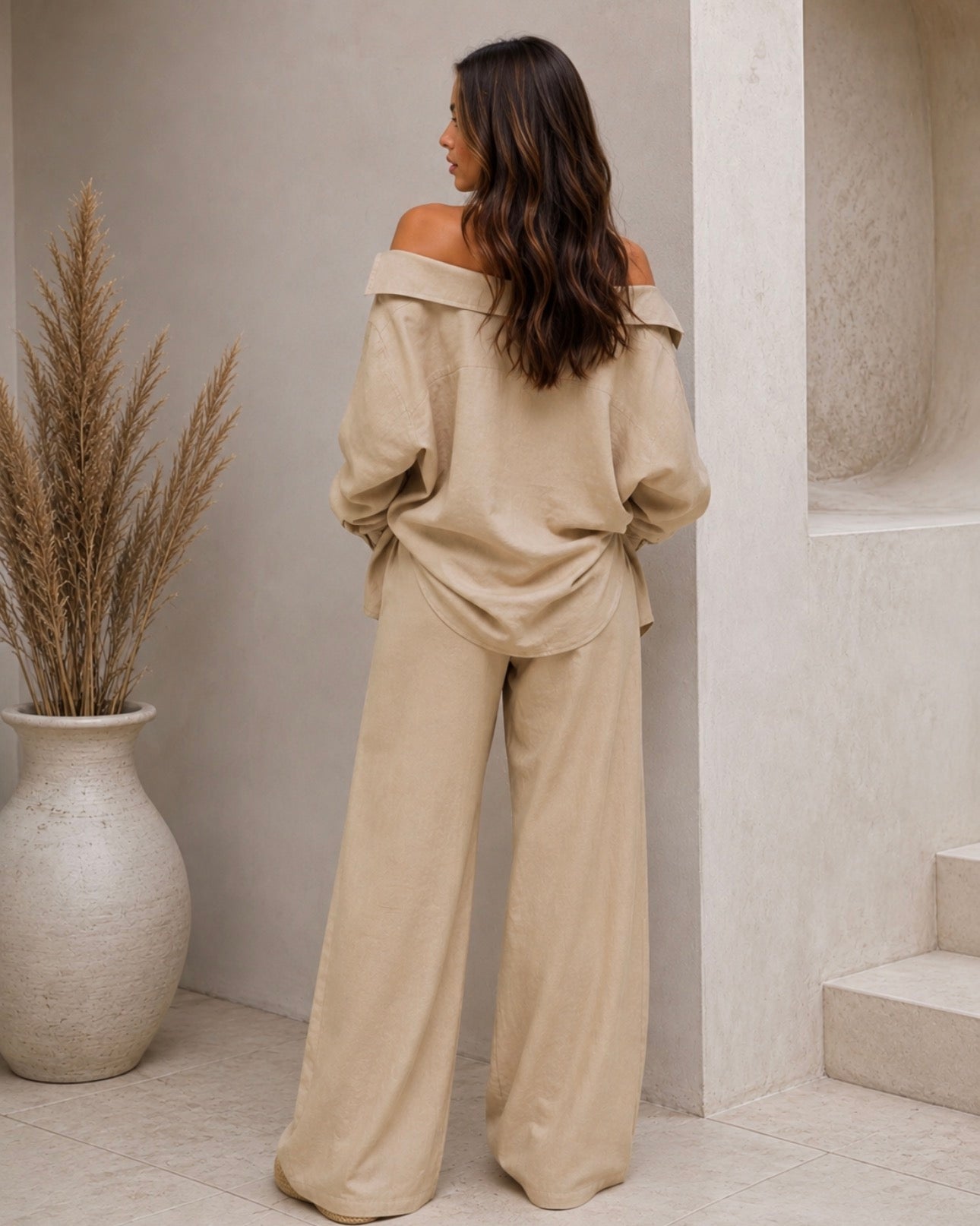Conjunto Samui beige