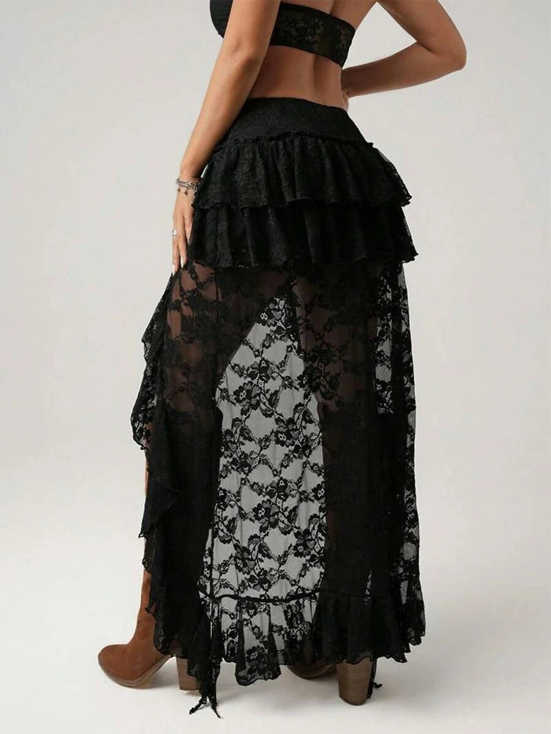 Falda de playa Florencia black