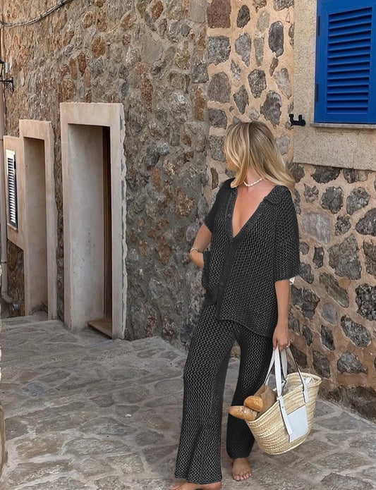 Conjunto Negro - Camisa y Pantalon
