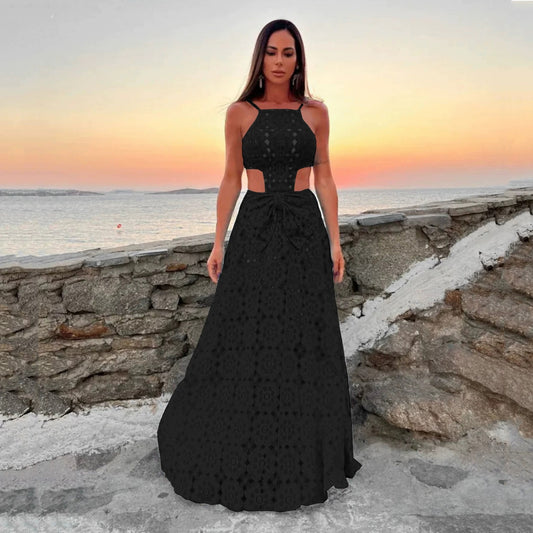 Palmera negra conjunto de verano